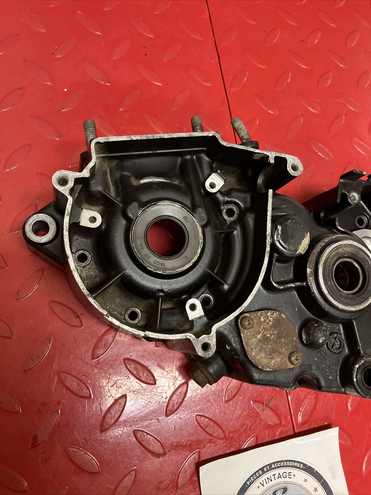 Suzuki DS100 1978 Crankcase left right crank case set