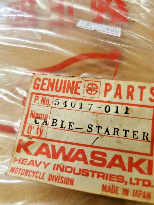 NOS KAWASAKI G3SS 1967 - 1972   STARTER CABLE 54017-011   K8
