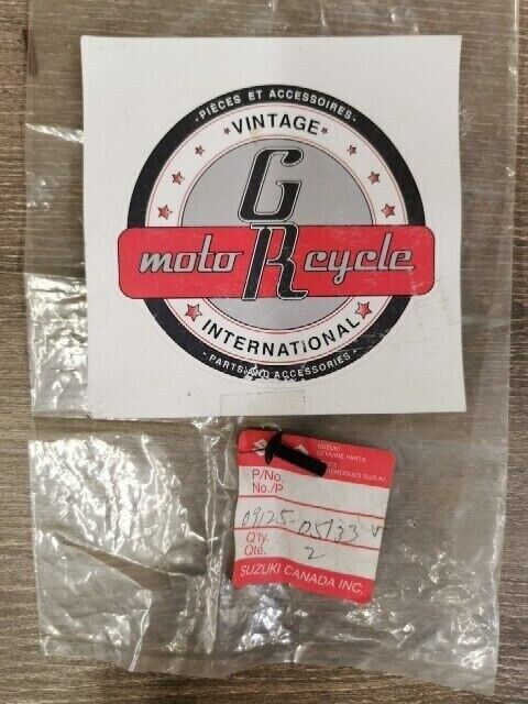 NOS SUZUKI GS500F 2004 - 2009 GSXR1000 2005 - 2008 SCREW 5X18 09125-05133 S47