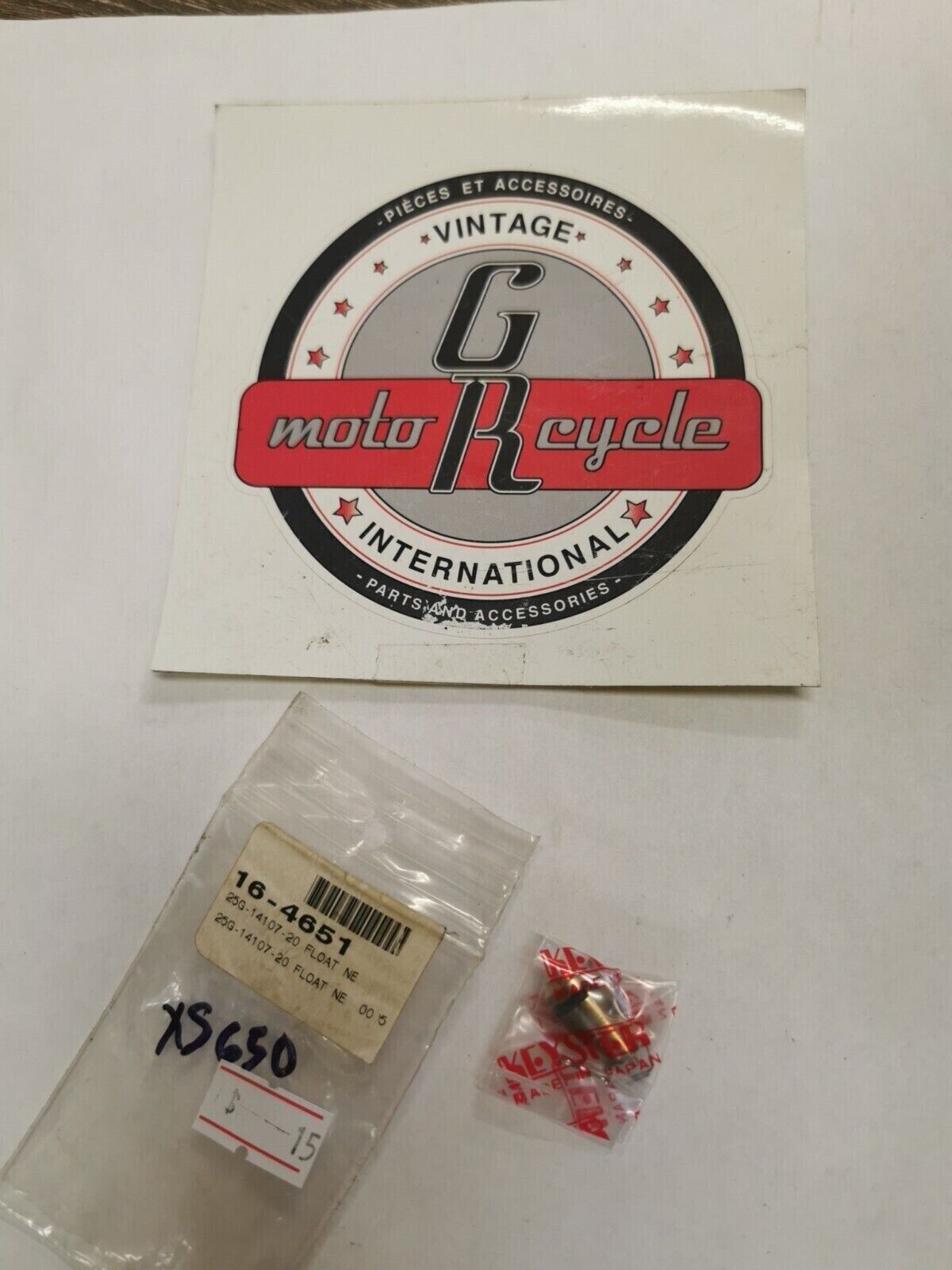 NOS KEYSTER SR250 XJ550J XS400 XS650 NEEDLE VALVE SET 16-4651 J20