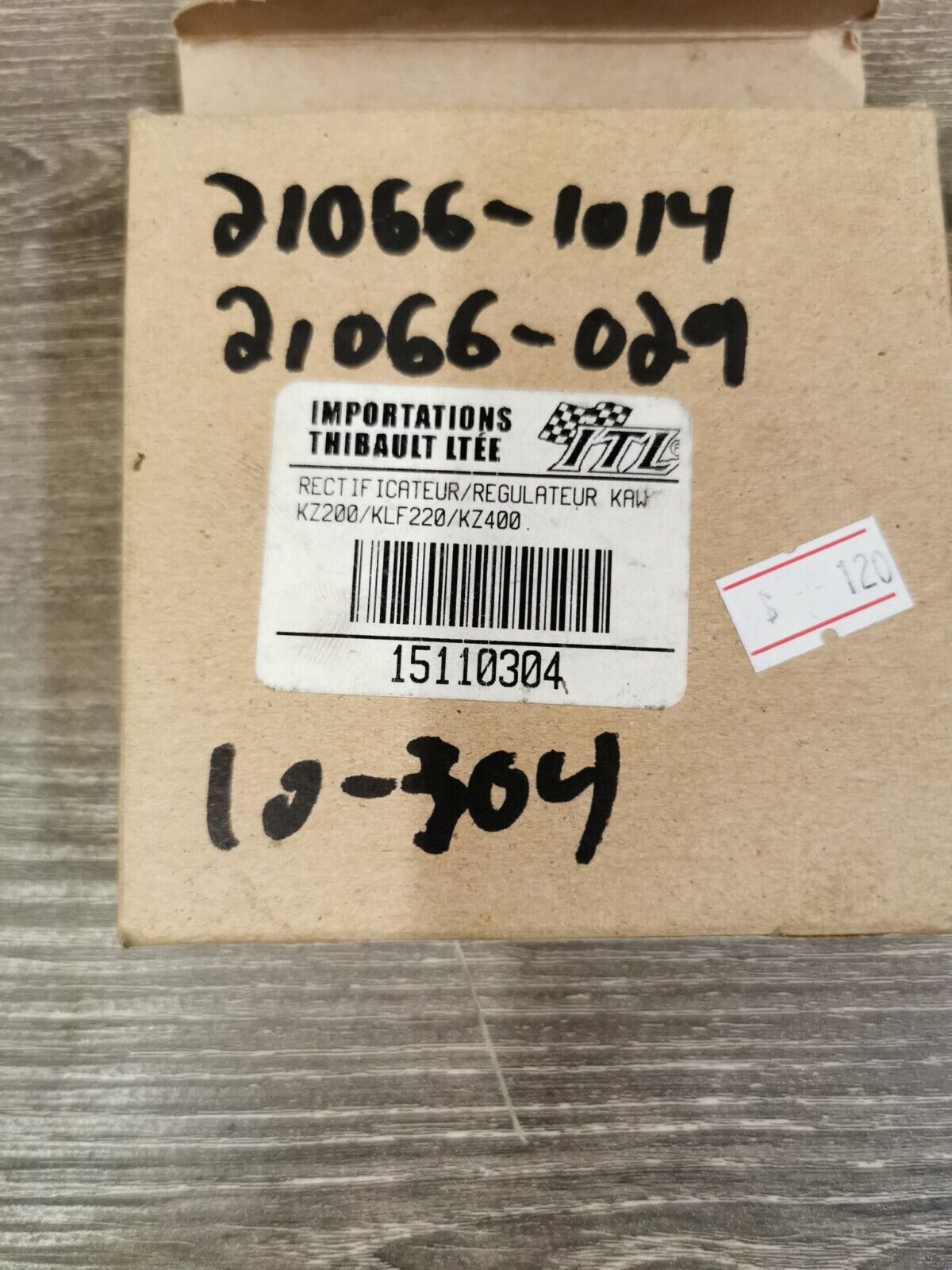 NOS RICKS MOTOSPORT KZ440 KZ200 KLT200 REGULATOR VOLTAGE 10-304 J29