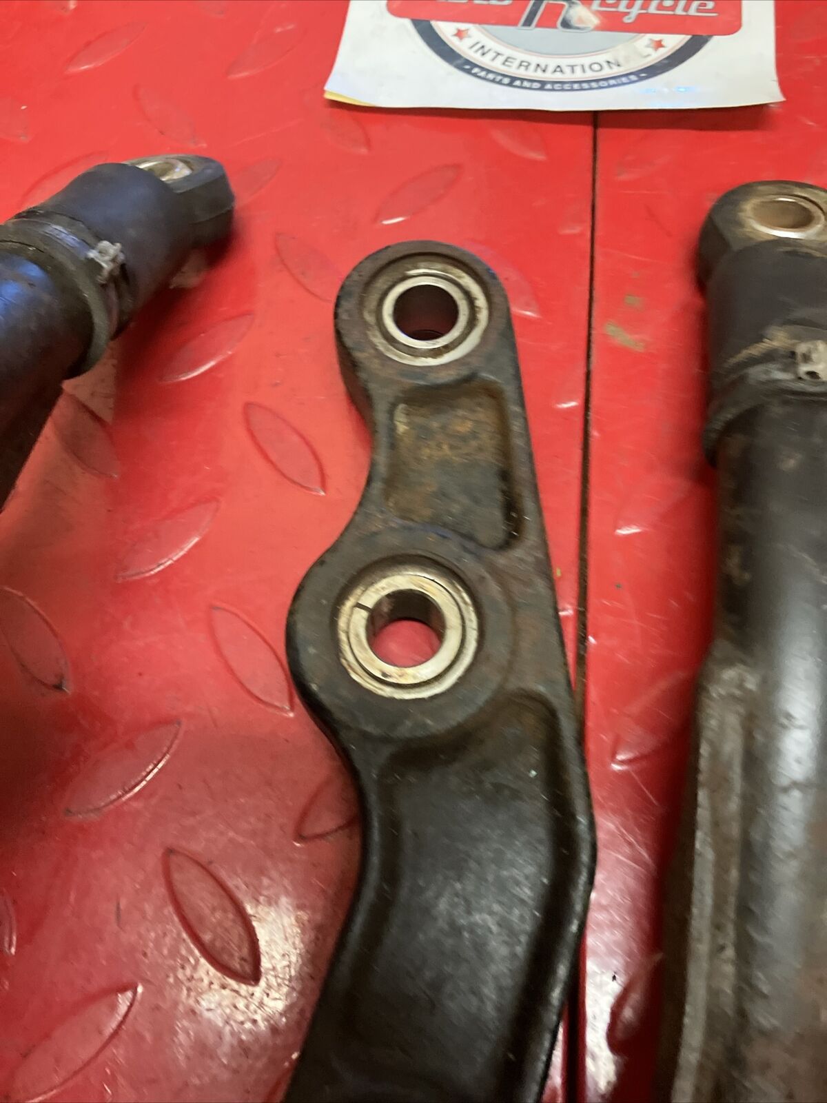 Kawasaki KX125 1980 Rear shock absorber linkage suspension arm unitrak rod