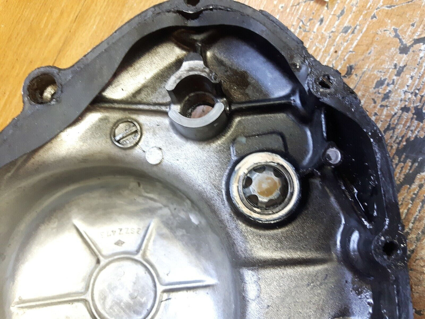 Kawasaki KLX125L 2003 right crankcase clutch cover 2004 2005 2006 KLX125