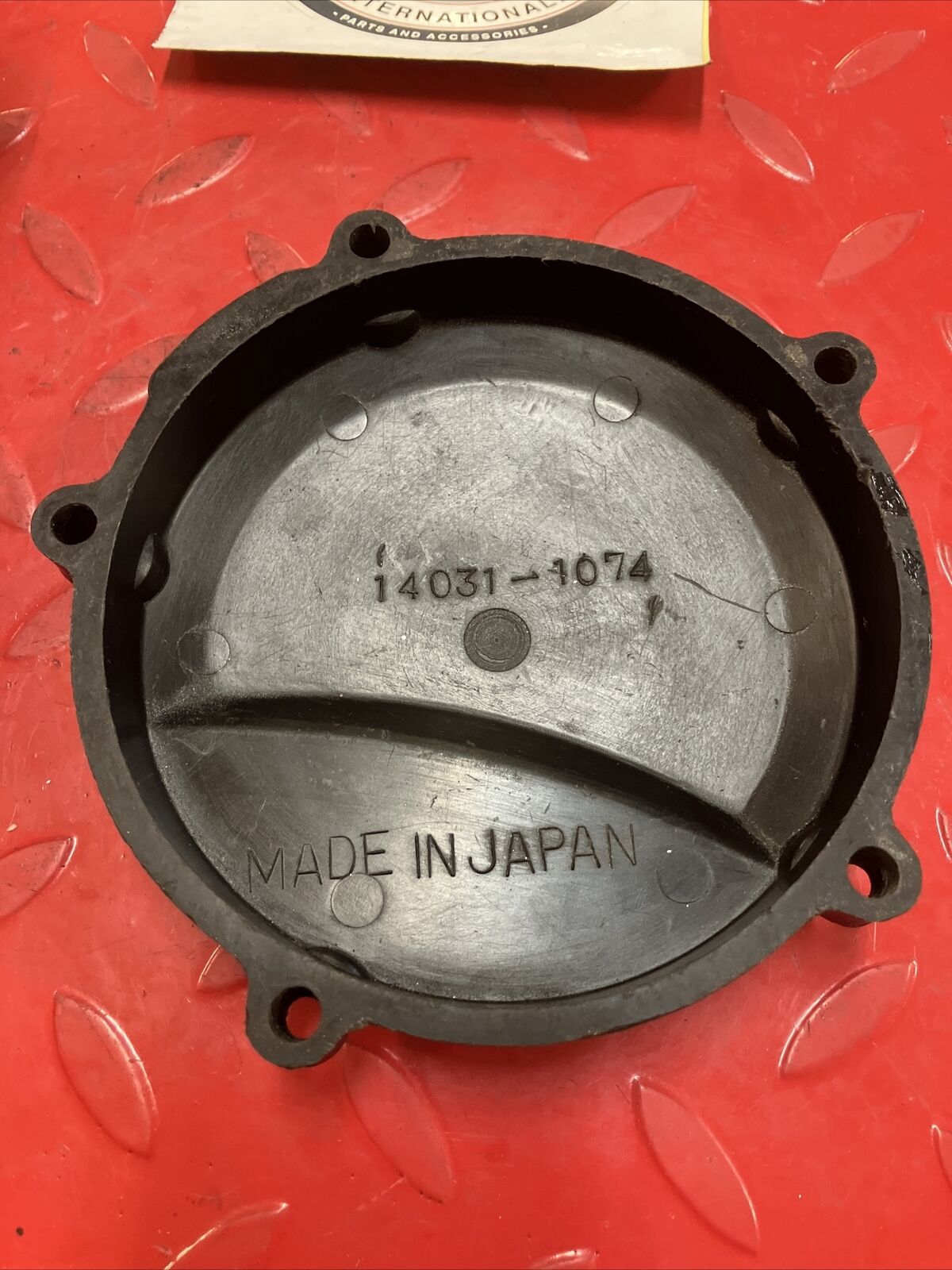 Kawasaki KX125 1983 left crankcase stator cover 1982 1984 1985 1986