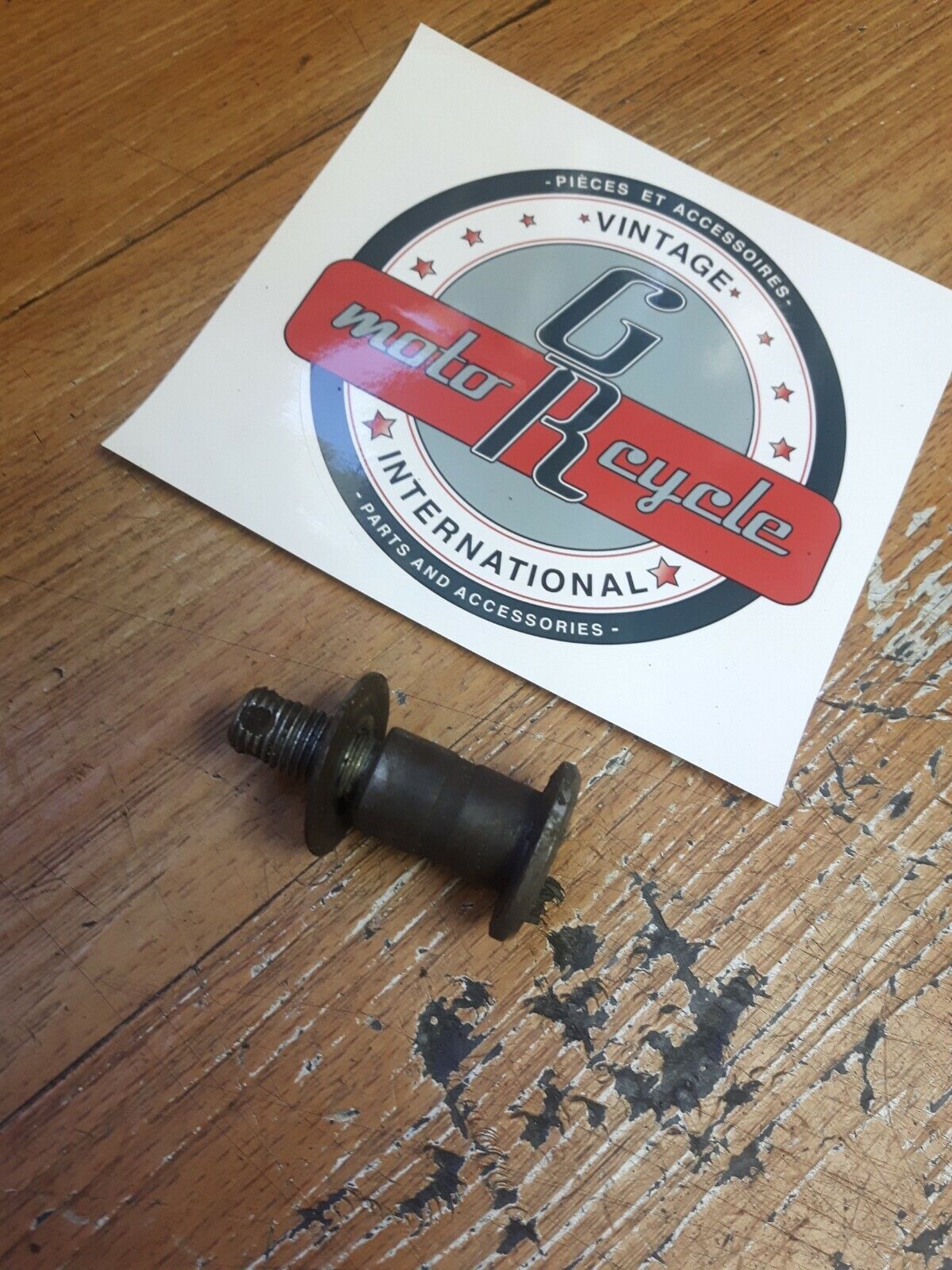 Kawasaki KLX125 2003 rear brake pedal lever pivot bolt shaft 2004 2005 2006