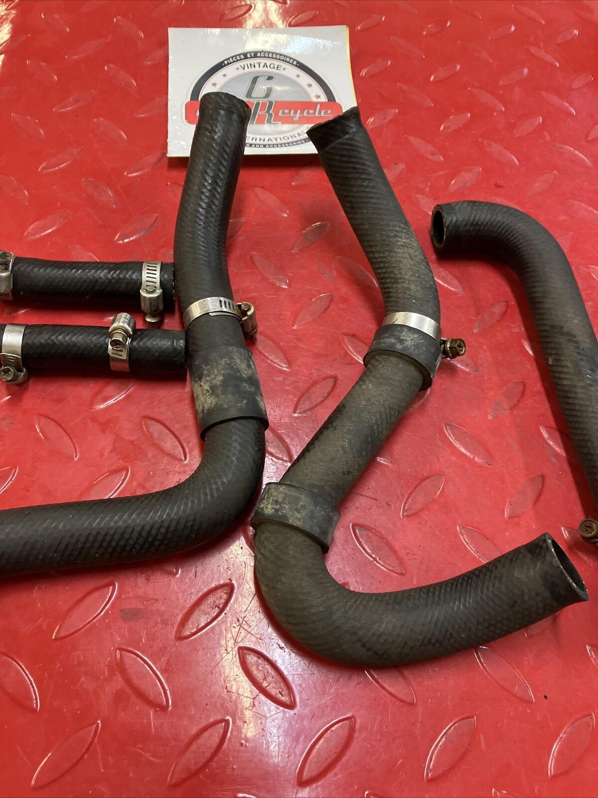 Kawasaki KX250 2001 radiator hose set 1999 2000 2002 KX125