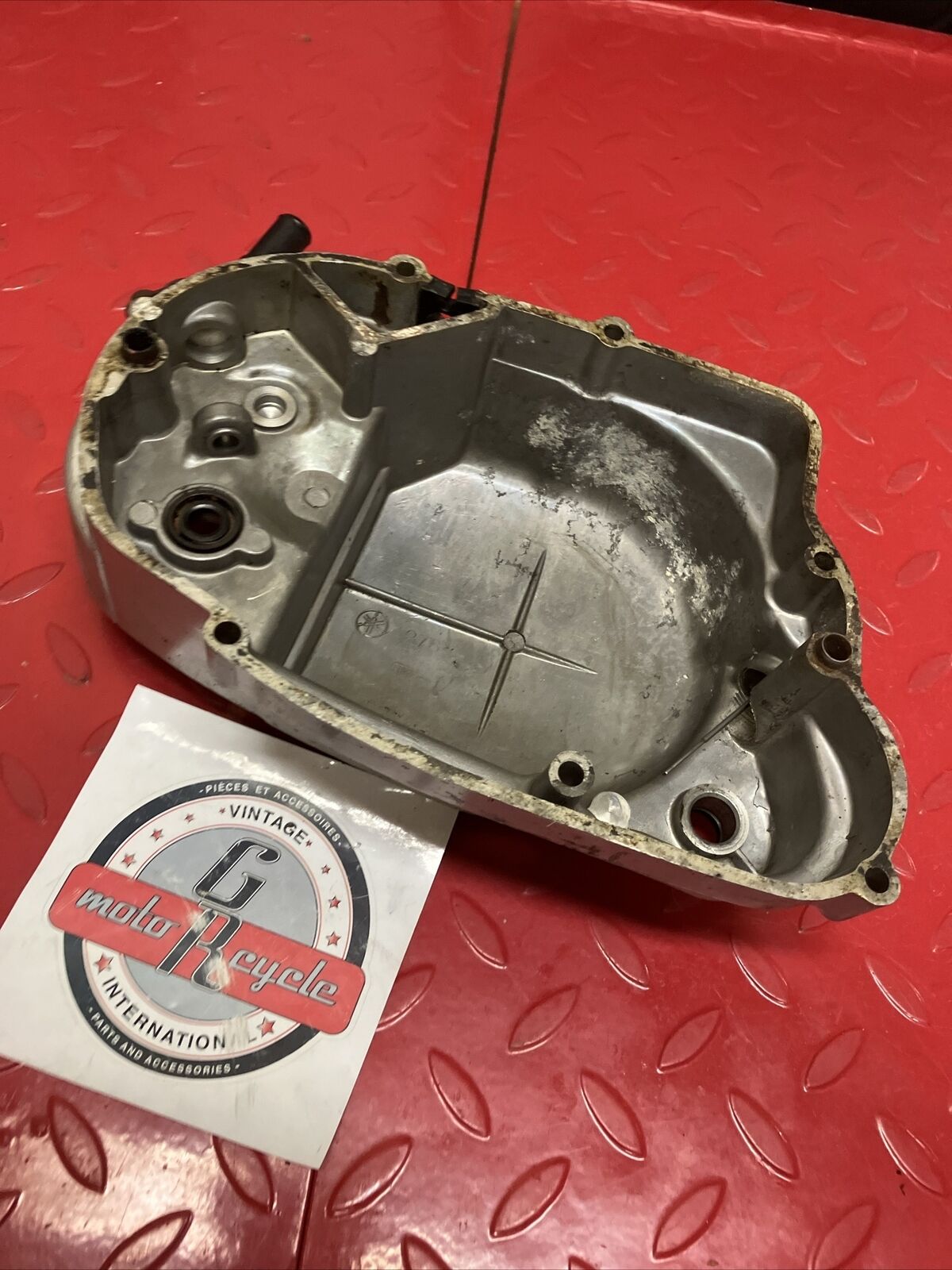 Yamaha HT1 MX 1971 Right crankcase clutch cover 1970 LT2 1972