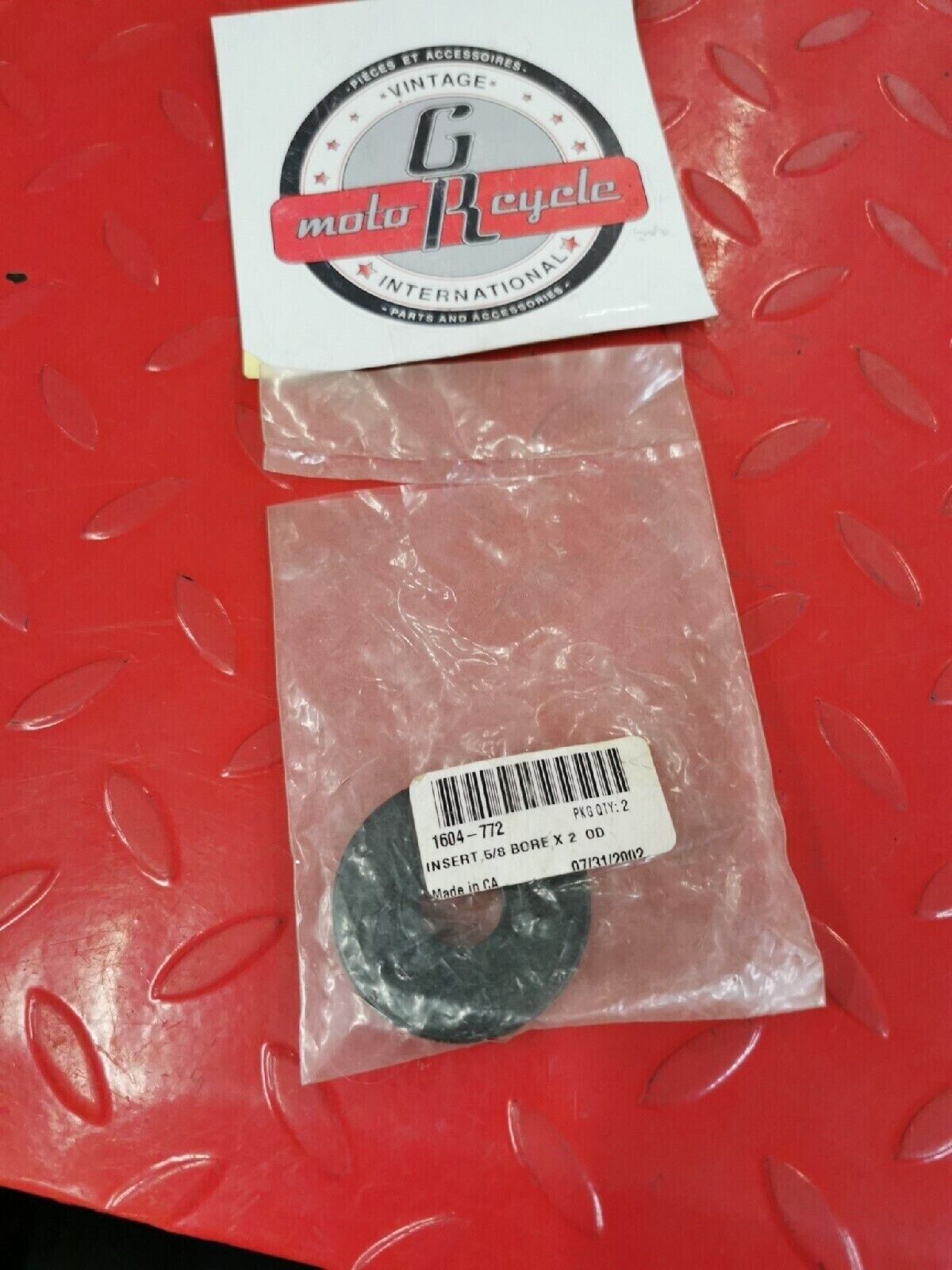 NOS Arctic INSERT 5/8 BORE X 2 OD 1604-772 A3