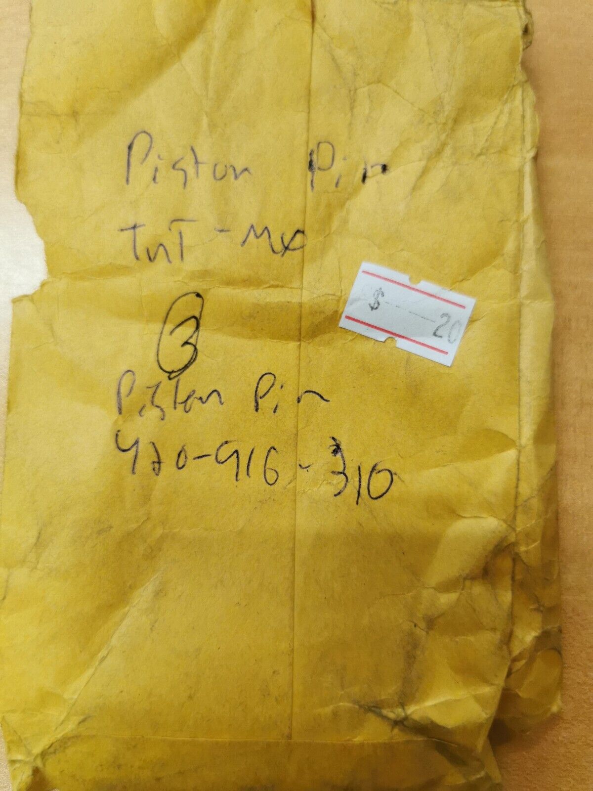 NOS CAN-AM TNT MX PISTON PIN 420-916-310 CA4
