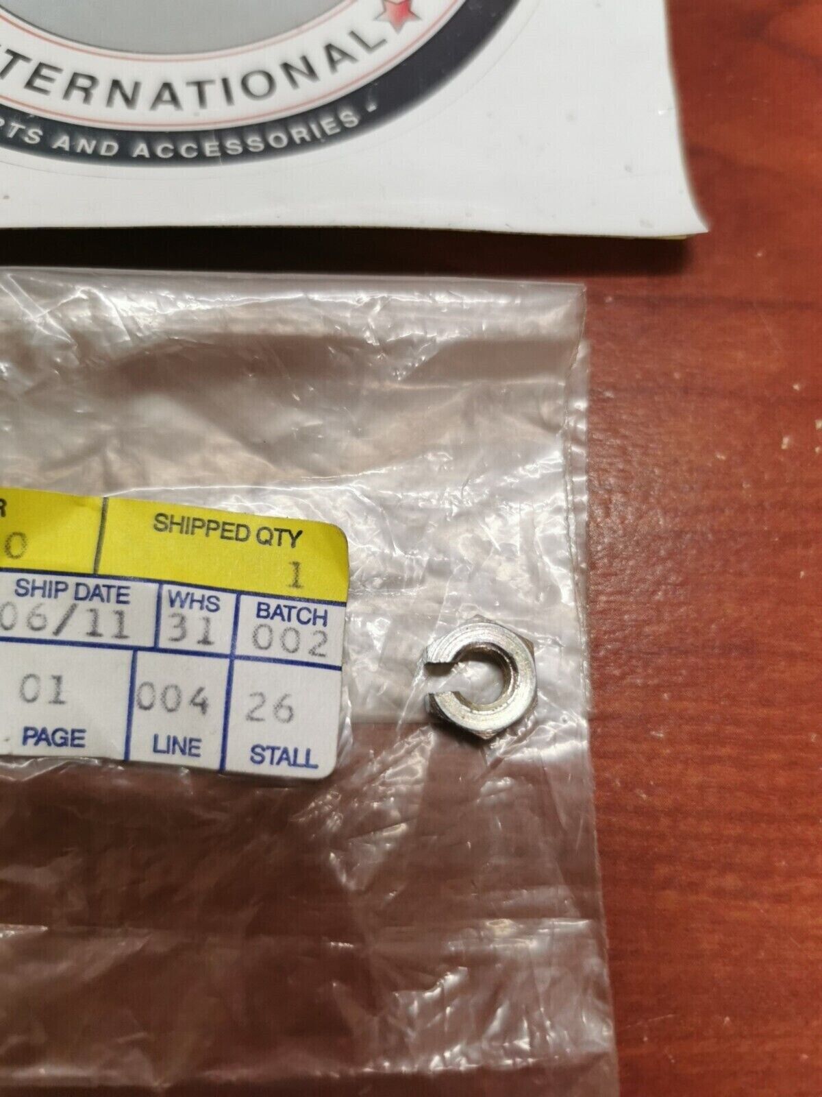 NEW NOS Yamaha TZ250 ATM1 G6 HT1 AT1 AS2 SPECIAL SHAPE NUT 90179-06143-00 Y98