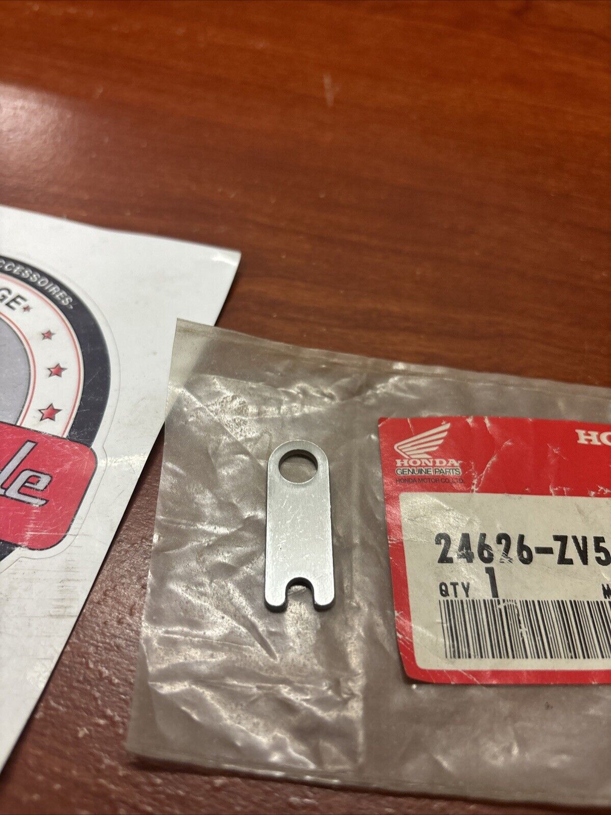 NOS Honda BF115 BF130 SHIFT SHAFT PLATE 24626-ZV5-000 SUB 24626-ZV5-010 H179