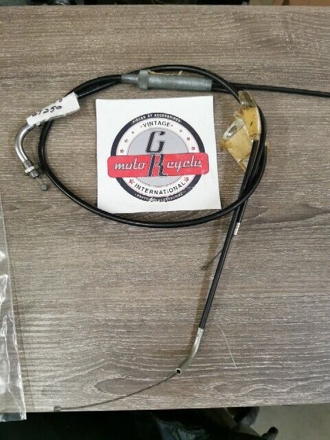 NOS SUZUKI GT250 1973 - 1975 CABLE ASSEMBLY THROTTLE 58300-18401  S35