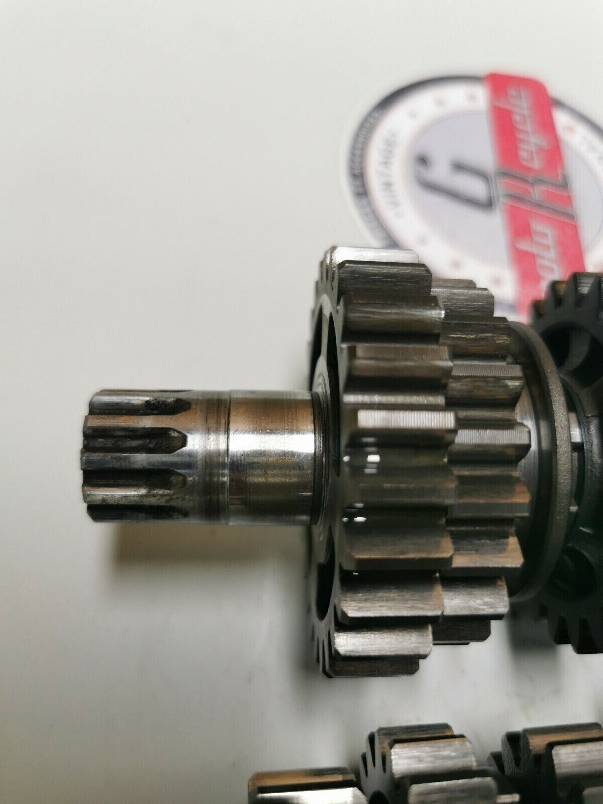 Honda CR250R 1985 Transmission mainshaft countershaft shaft input output gear 2