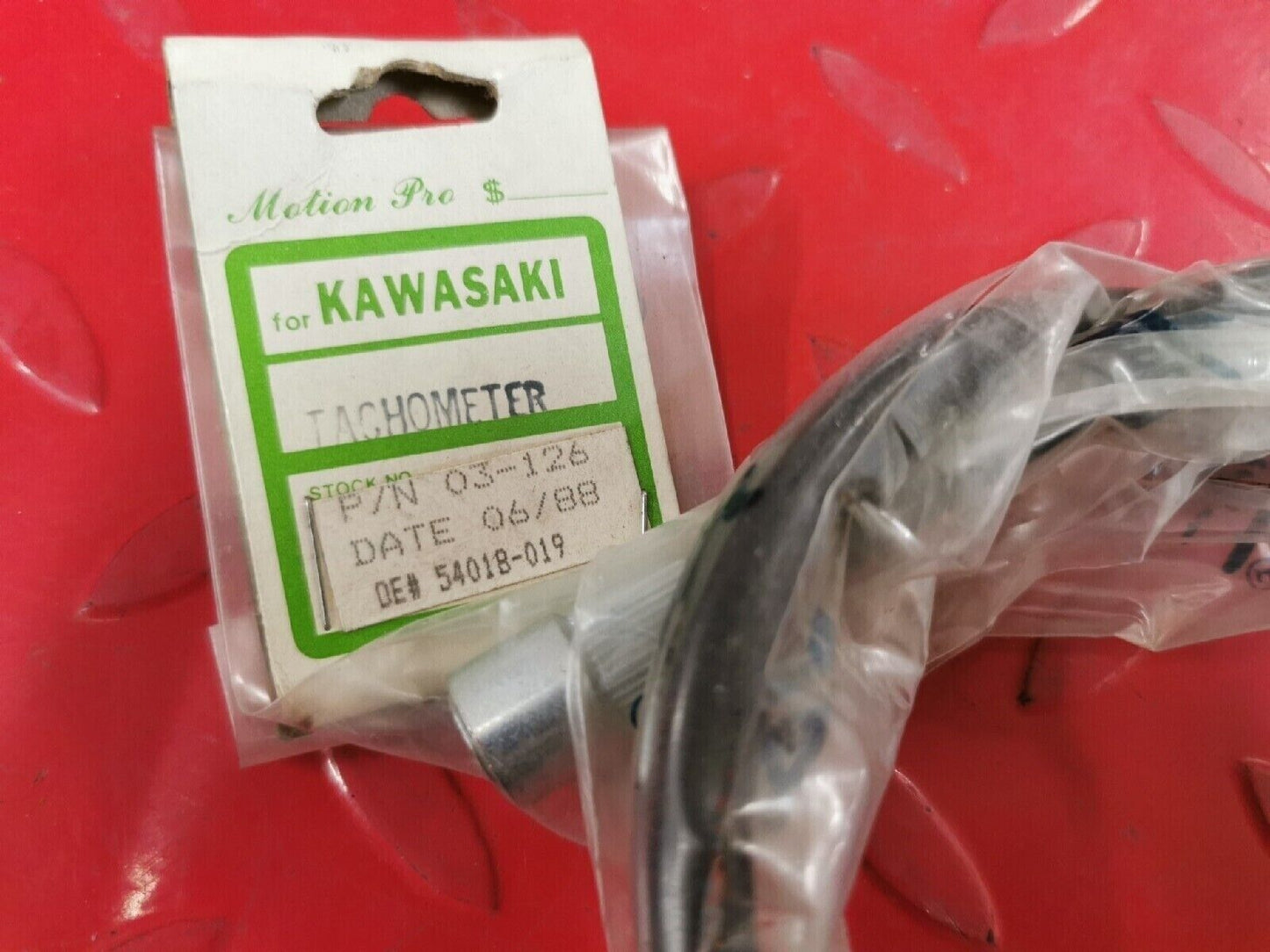 NOS MOTION PRO KAWASAKI KZ400 1974 - 78 Tachometer Cable 54018-019 03-126 J16