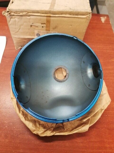 NOS Yamaha 1973 1974 RD250 HEADLIGHT BODY BUTTERFLY BLUE 360-84330-61-F2 Y153