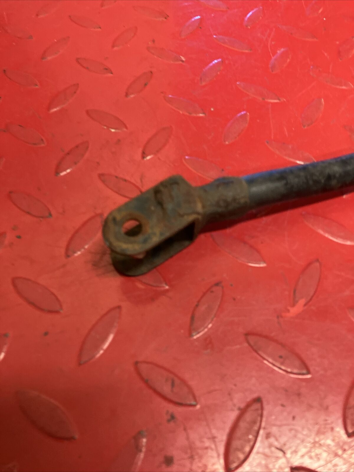 Kawasaki KX125 1980 Rear brake panel torque link stay bar rod KDX175