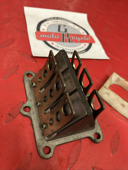 Honda CR250R 1984 Reed valve block cage 1985 2