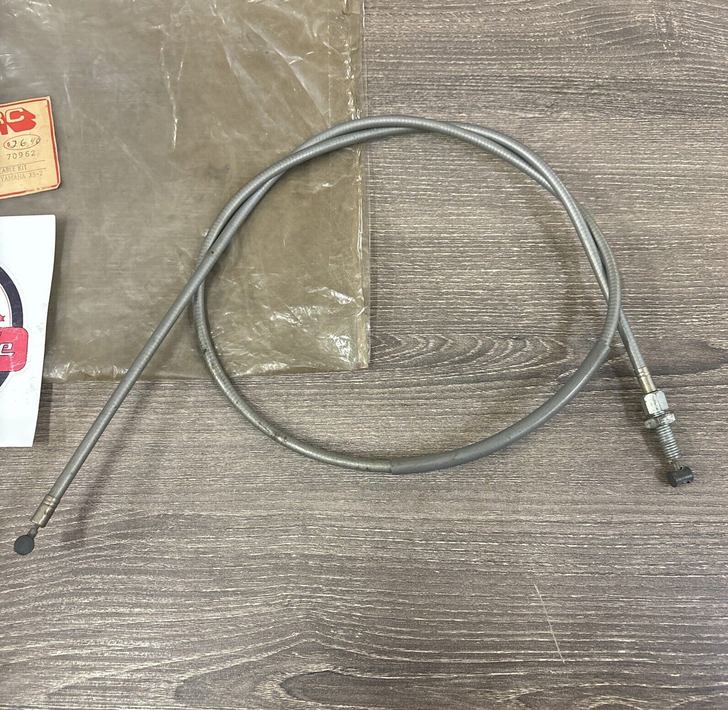 NOS BRC YAMAHA XS2 HIGH CABLE KIT INCOMPLETE 70962 J63