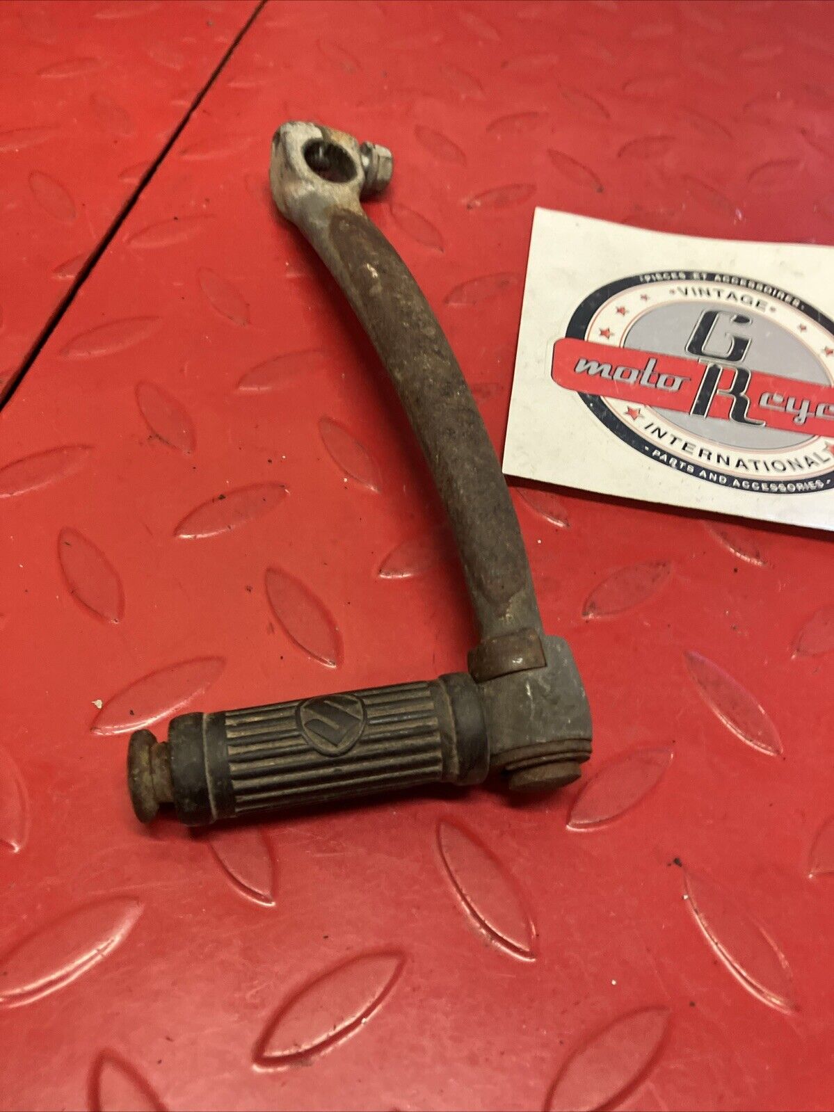 Suzuki RV90 1975 kickstarter kick starter pedal lever arm