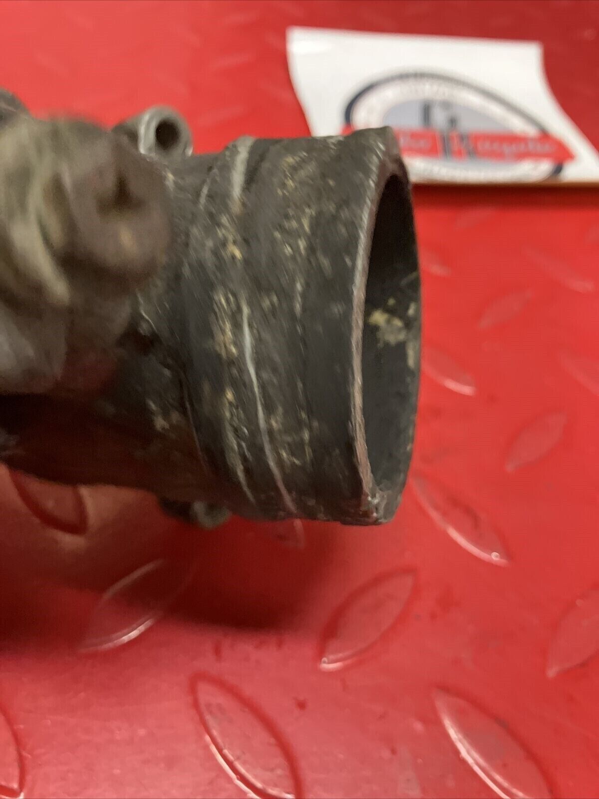 Honda CR250R 1984 exhaust manifold atac butterfly valve governor 2