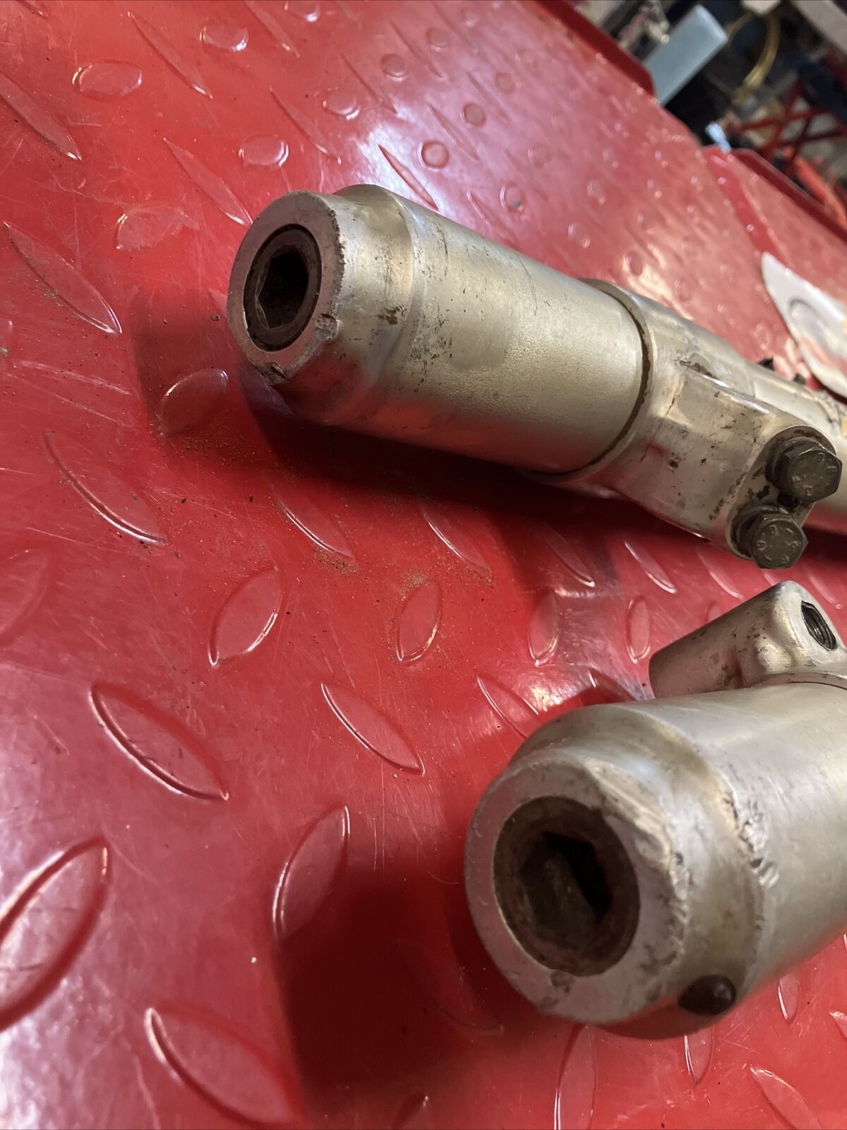 Suzuki RM125 1984 left right front forks