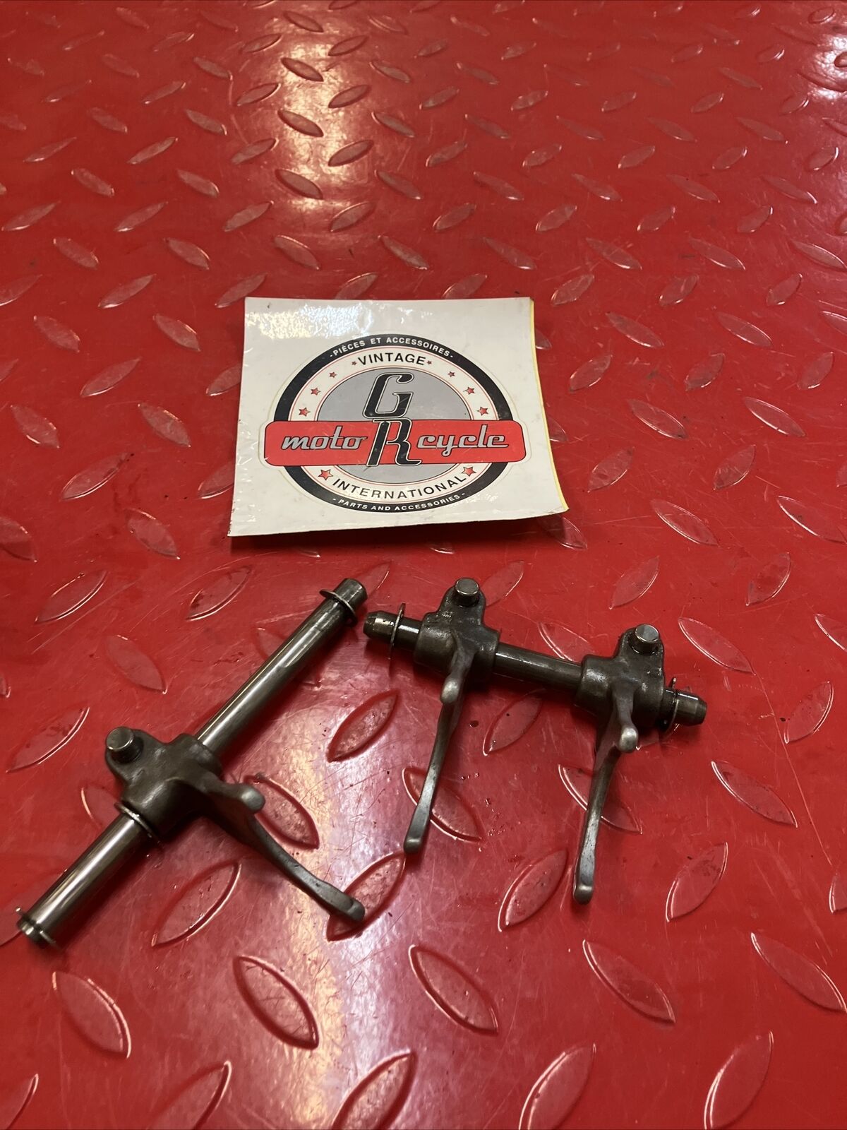 Yamaha YZ400 1977 transmission gearshift gear shift forks