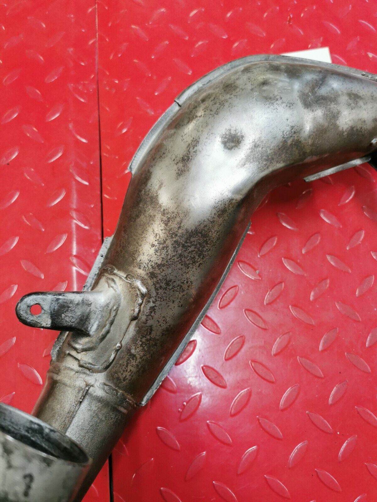 Honda CR125R 1987 1988 exhaust pipe head expansion chamber