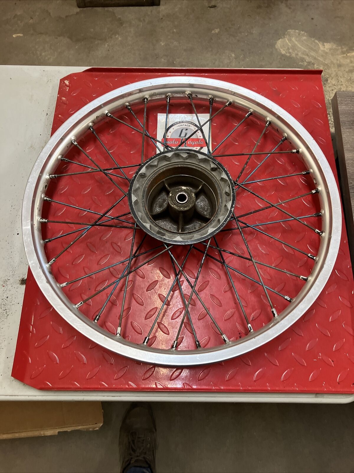 Suzuki RM250 1984 front wheel rim hub RM250 RM500 54110-14121 2