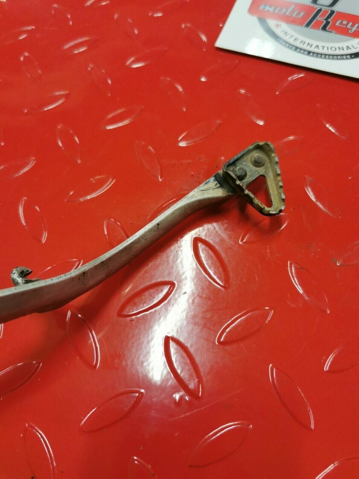 Suzuki RM250 2003 rear brake pedal lever arm bolt shaft spring 2004 2005 2006