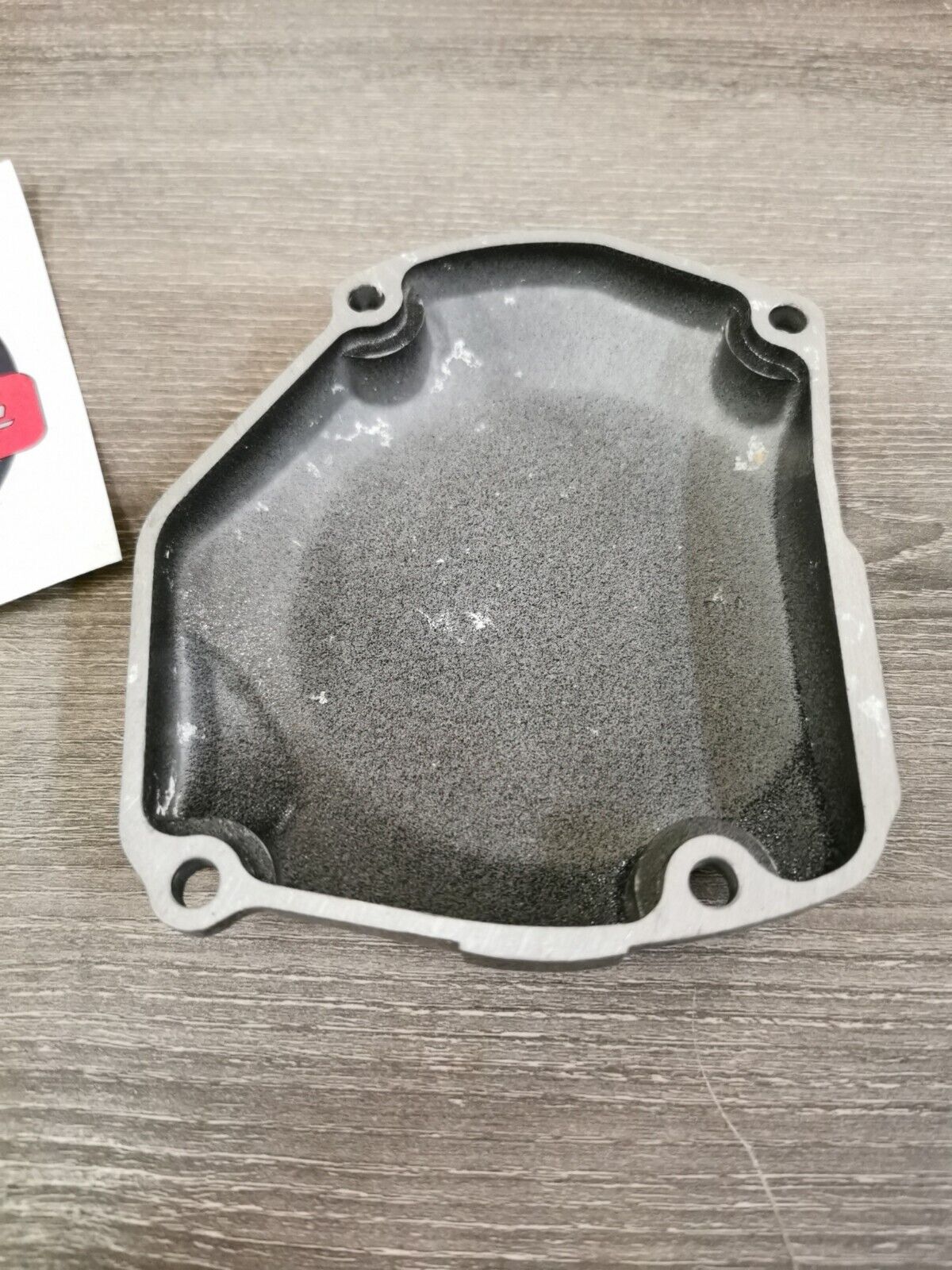 NOS Boyesen Suzuki RM125 Factory Racing Ignition Cover Silver Black SC-21C J31
