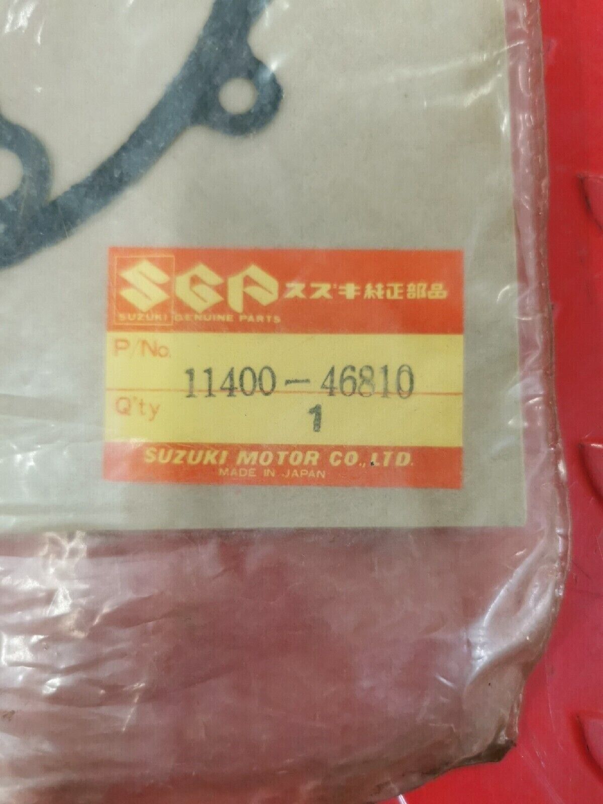 NOS SUZUKI GASKET SET 11400-46810 S14