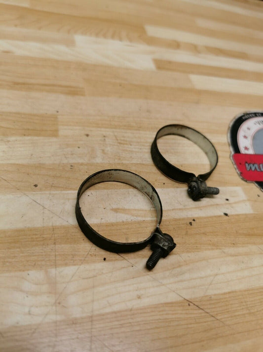 Yamaha DT125 1980 front fork boots gaitors clamp band upper