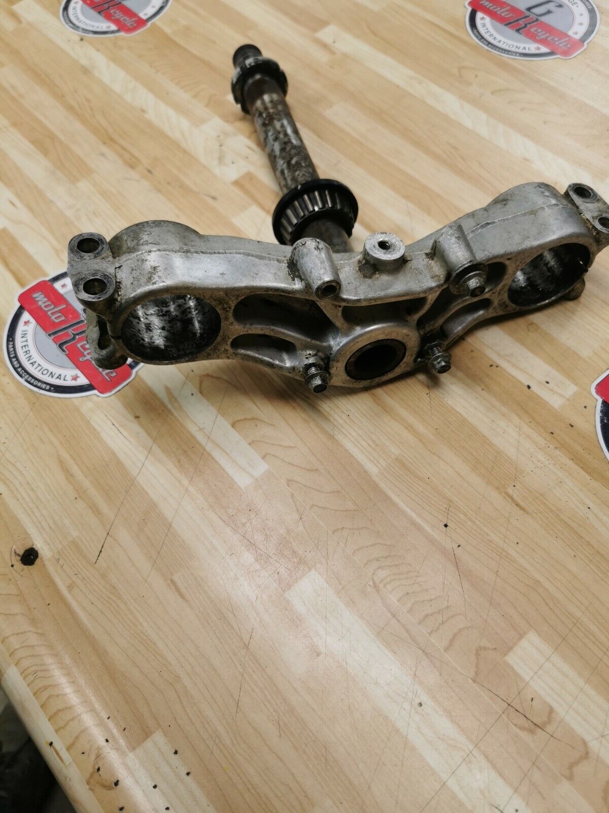 Kawasaki KX500 1987 steering stem lower triple clamp tree KX250