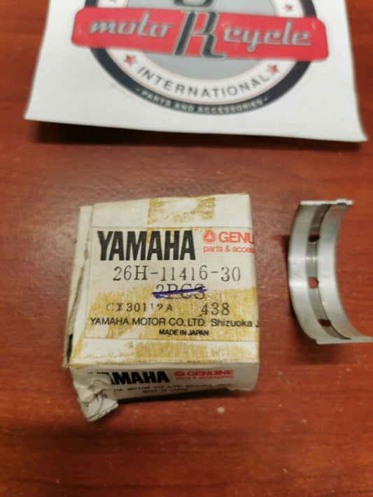 NOS Yamaha CRANKSHAFT PLANE BEARING 26H-11416-30-00 SUB. 1FK-11416-31-00 Y98