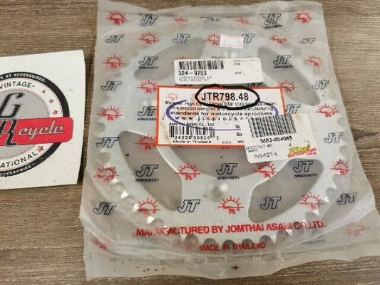 NOS JT RM80 RM85L RM85 YZ80 YZ85 Steel Rear Sprocket 48T JTR798.48 J56
