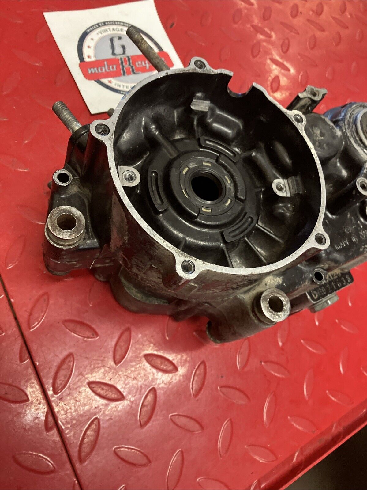 Kawasaki KX125 1987 Left right crankcase crank case set 1985 1986