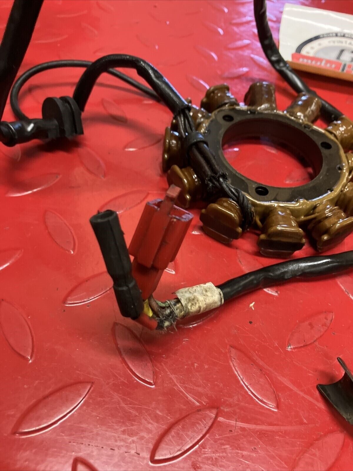 Honda XL350R 1984 stator flywheel rotor alternator magneto 1985