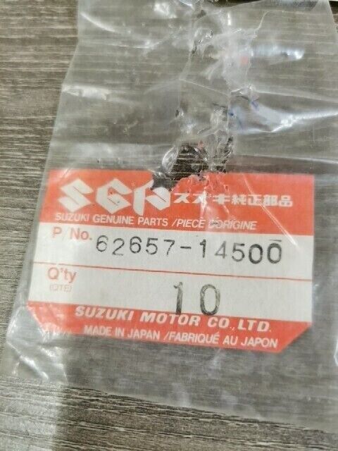 NOS SUZUKI LT230E LT230E LT250R RM500 RING BEARING STOPPER 62657-14500 S58
