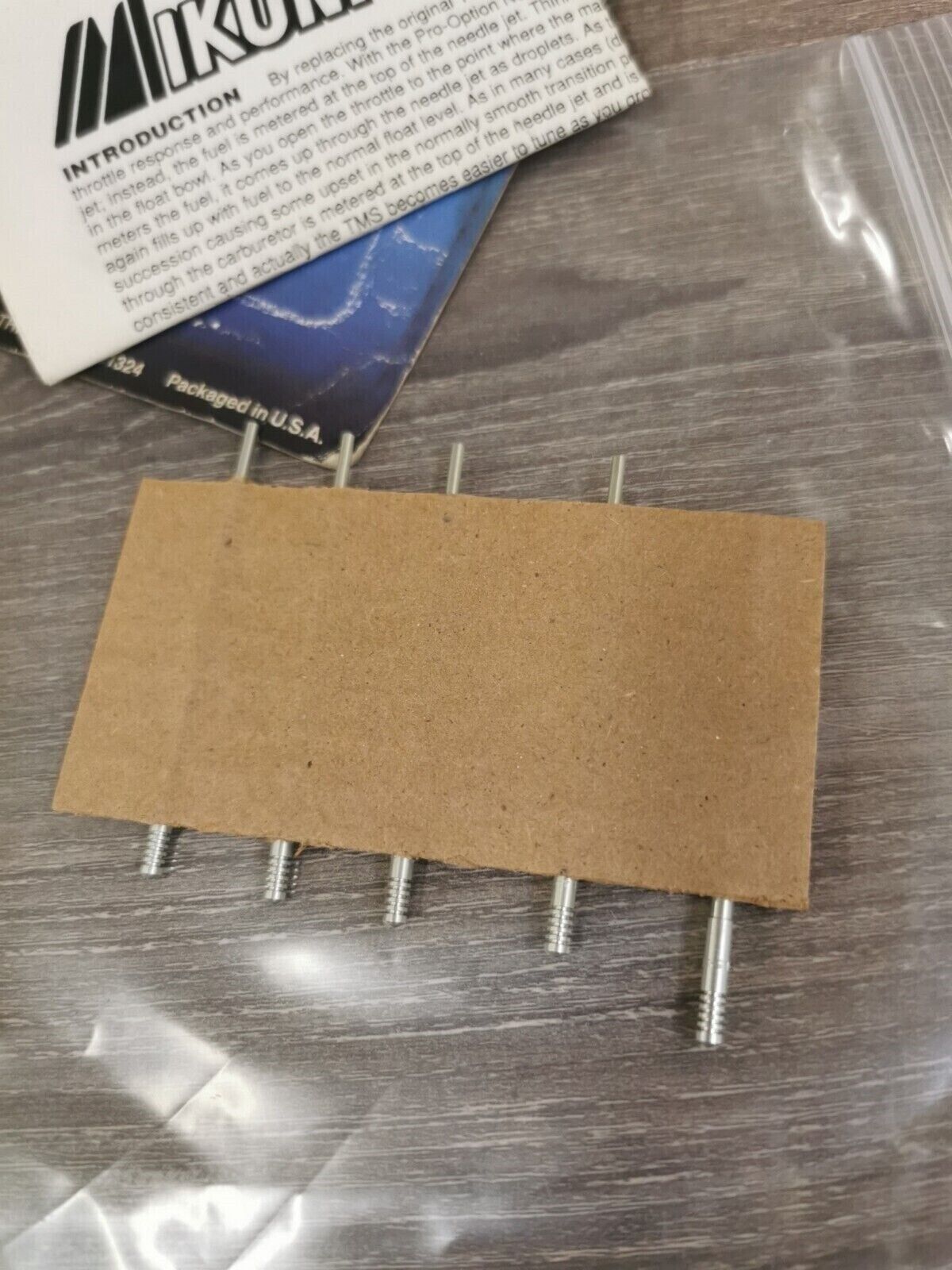NOS MIKUNI 125TMS PRO OPTION CARBURATOR NEEDLE KIT TMS-JN125/57 J20