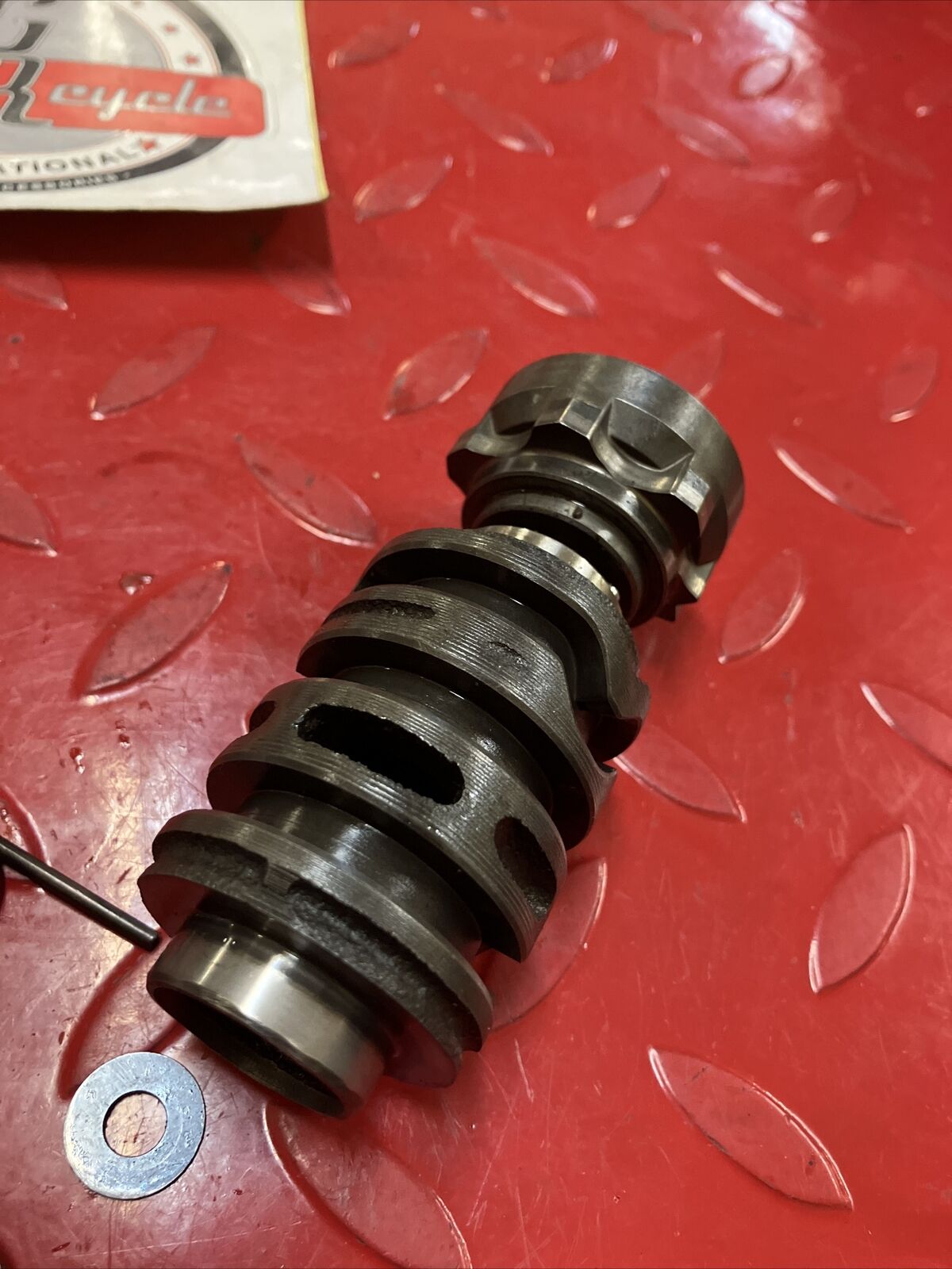 Honda CR80R 1990 transmission gearshift gear shift drum cam 24301-GBF-830 3