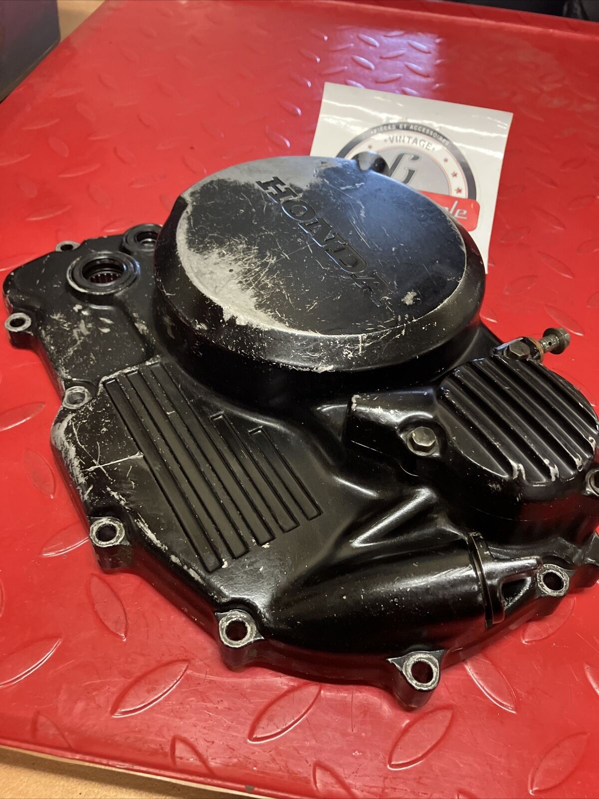 Honda XL350R 1984 Right crankcase clutch cover