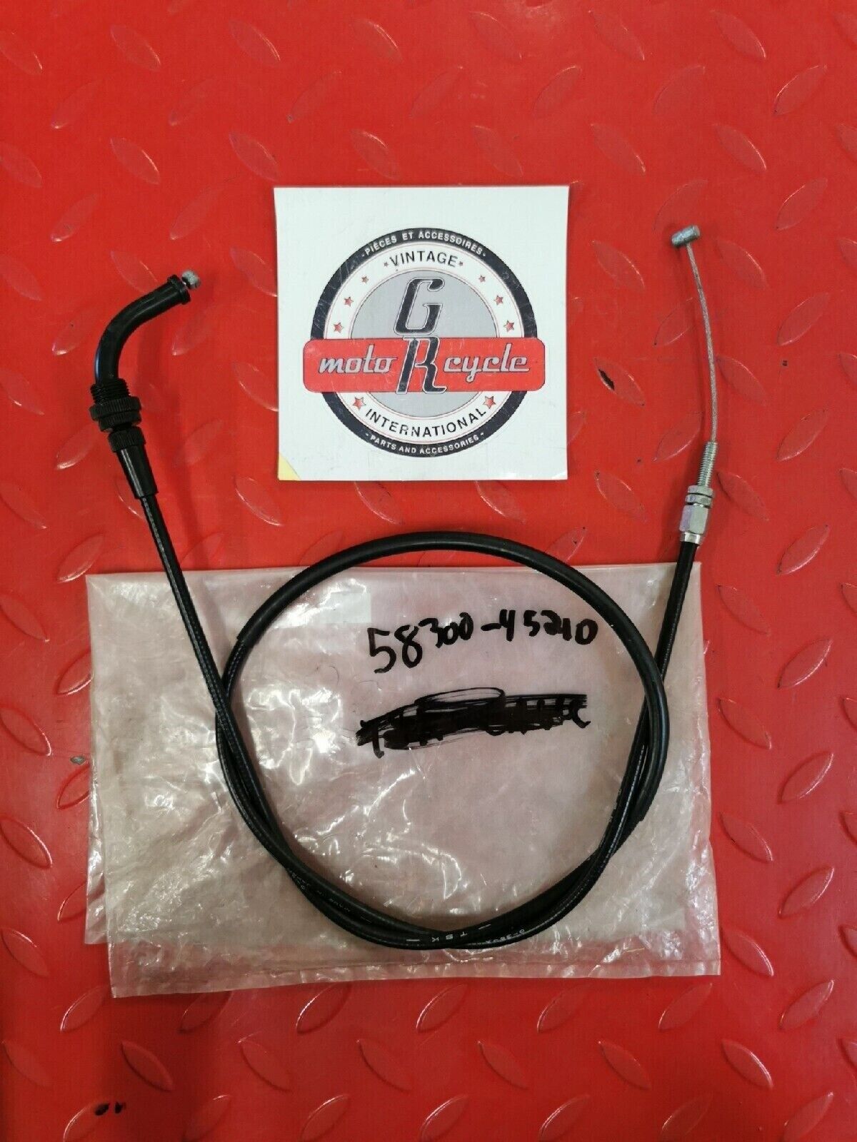 NOS SUZUKI CABLE ASSEMBLY THROTTLE 58300-45210 SUPERSEDED BY 58300-45211 S13