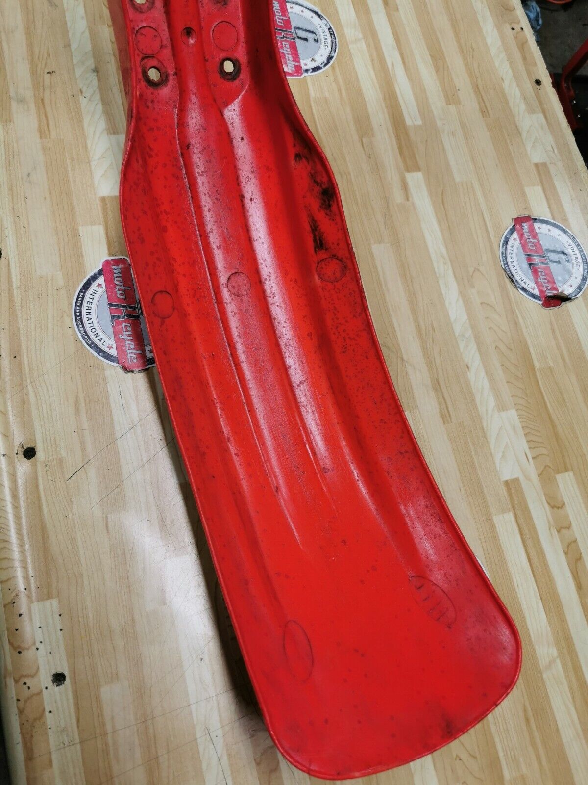 Honda CR125R 1984 front fender plastic fairing CR250R CR500R 61100-KA3-730ZA G