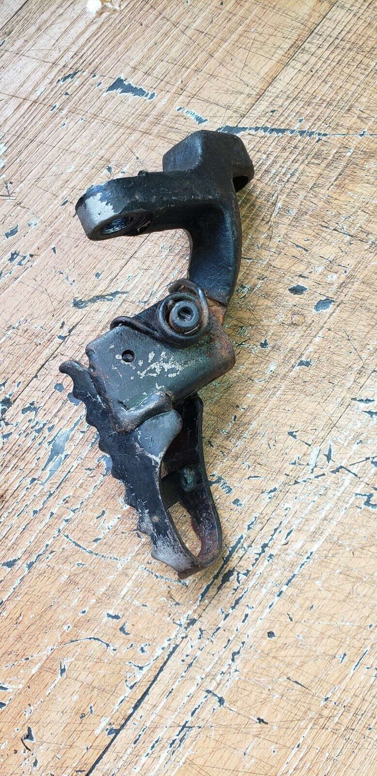 Honda XR250R 1984 left foot peg step arm XR200R XR200 XR250