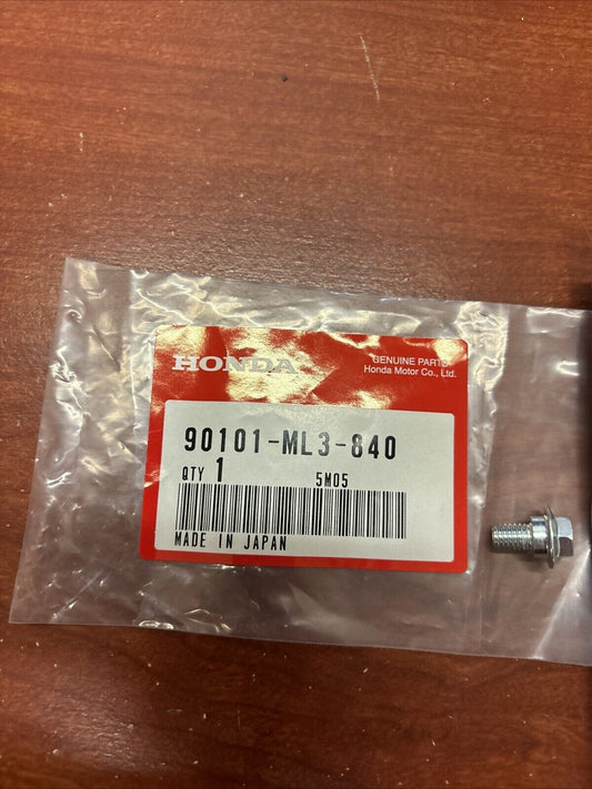 NOS Honda CR125R CR250R CR500R CR80R SHROUD SETTING BOLT 90101-ML3-840 H135