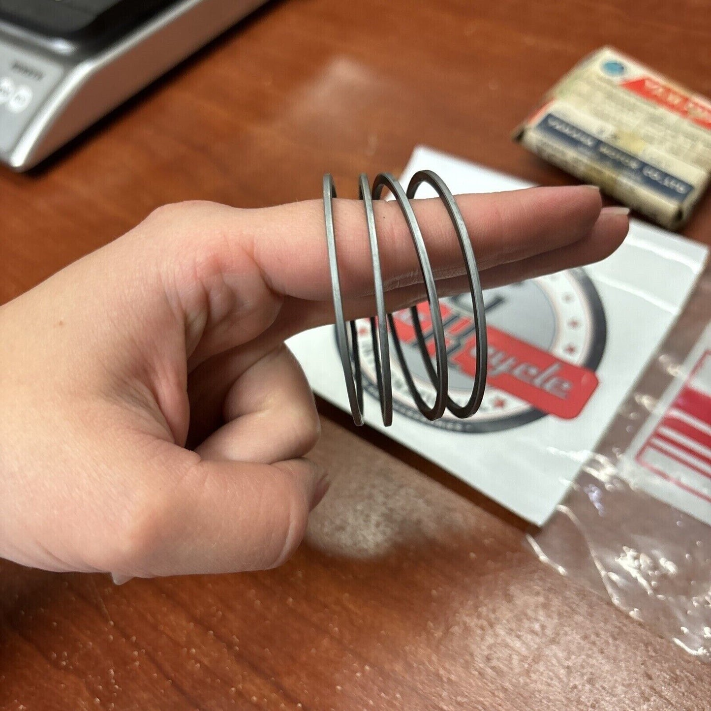 NOS Yamaha 1968 YCS1 C PISTON RING O/S 0.25 164-11601-10-00 Y174