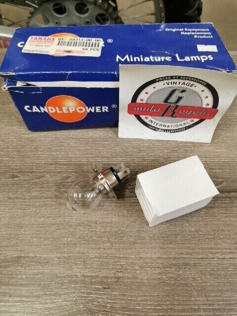 NOS YAMAHA BR250 BRAVO 1982 - 1993 BULB HEAD LAMP 12V60/60W 8A7-84314-00-00 Y108