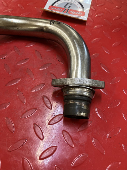 Yamaha RD400 1977 right exhaust pipe header 1976 1978 2