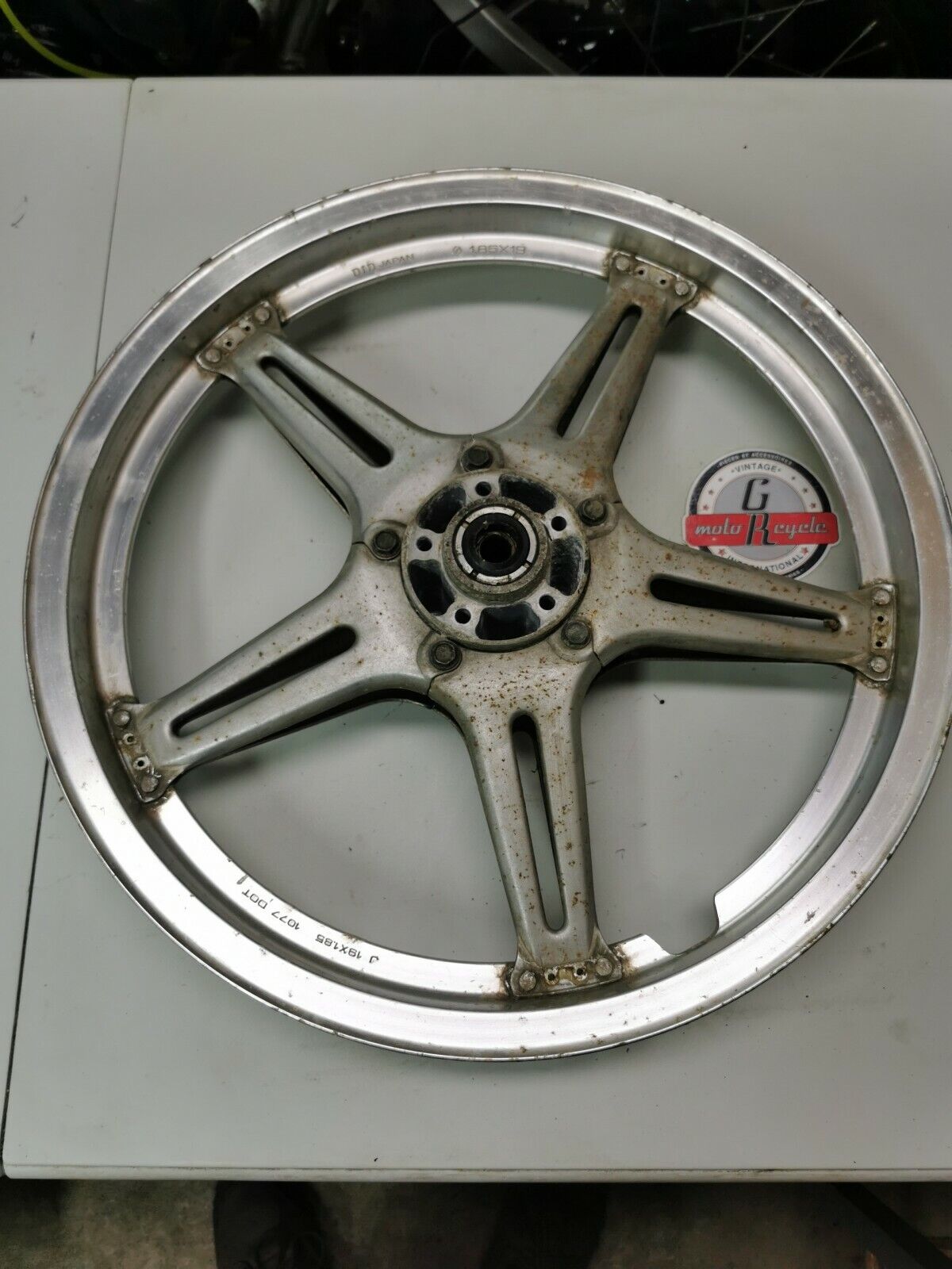 Honda CB750F 1978 front wheel rim 1977 CB750A 1978 1.85 x 19