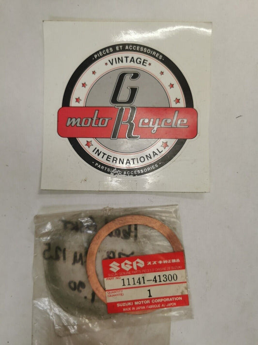 NOS SUZUKI RM125 1978 HEAD GASKET 11141-41300 S26
